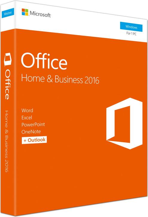 Actual product image Microsoft Office Home & Business 2016 (German)