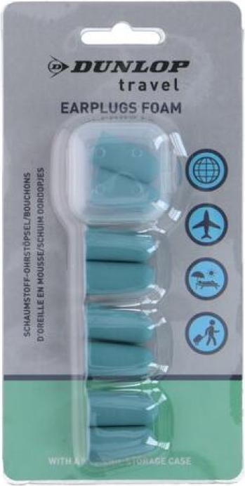 Actual product image Dunlop Earplugs Foam 8pcs w/ Case (8 x)