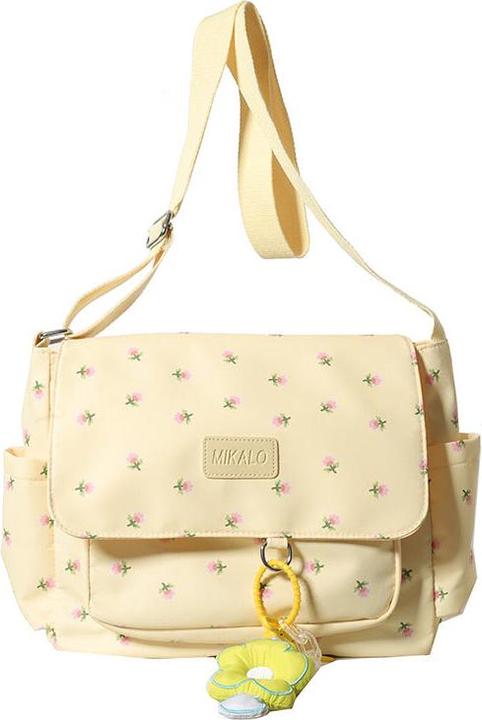 Only-Bags.Store Grosse Kapazität Nylon Material Messenger Bag, Causal Design Crossbody Bag mit Reissverschluss