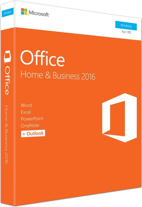 Microsoft Office Home & Business 2016 (1 User, unbegrenzt)