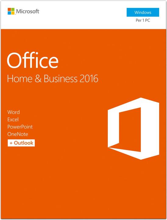 Image du produit Microsoft Office Famille & Entreprise 2016 (1 Utilisateur, Illimité)