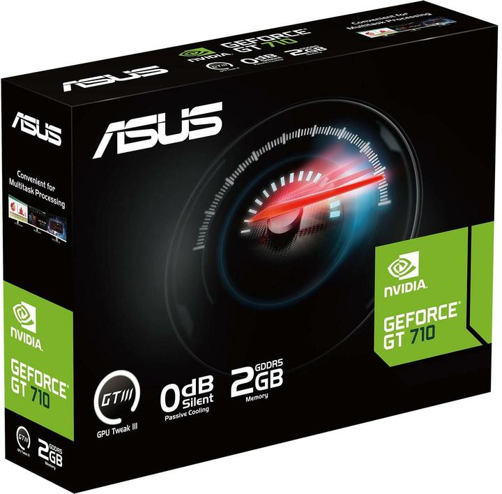 Actual product image ASUS GeForce GT 710 EVO Low-Profile (2 GB)