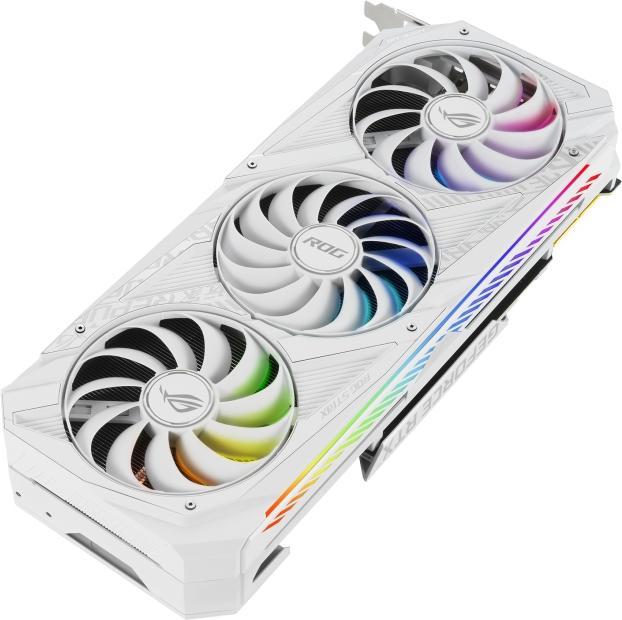 Produktbild ASUS Geforce ROG Strix RTX 3090 O24G White (24 GB)