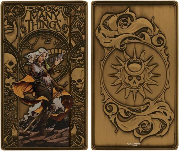 Image du produit Fanattik Dungeons & Dragons Lingot Book of Many Things Édition limitée