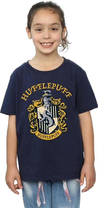Actual product image Girls Hufflepuff Cotton T-Shirt (152, 158)