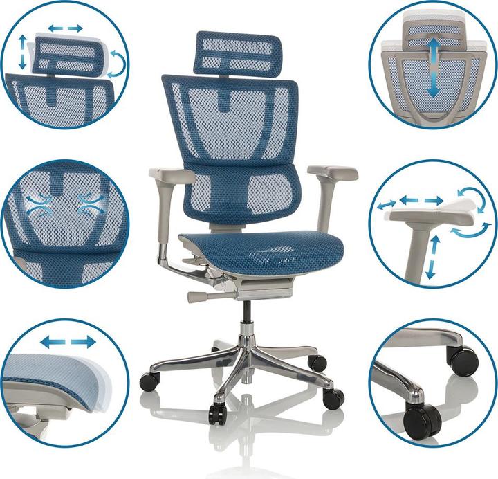 Actual product image Hjh Office Ergohuman Slim G Gen4