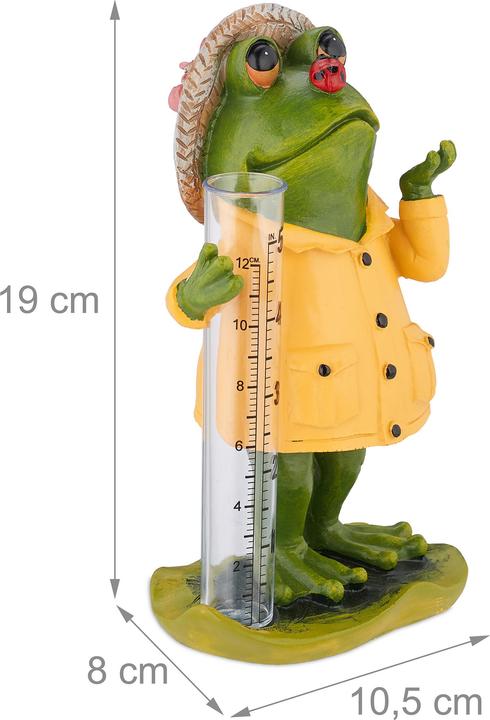 Actual product image Relaxdays Rain gauge