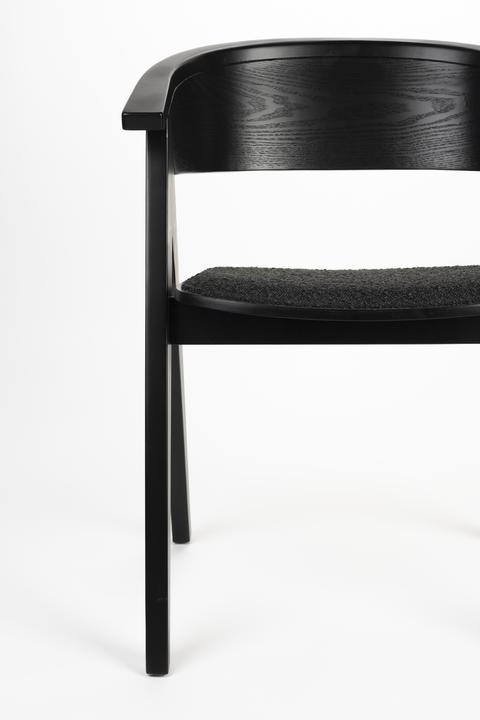 Actual product image Zuiver NDSM Armstoel Zwart