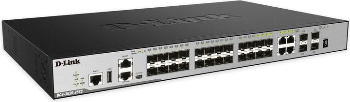 Immagine prodotto D-Link SWITCH 1G IN FIBRA 28-P LAYER 3 (28 Porti)