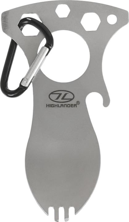 Actual product image Highlander Foon 5 In 1 Titanium Tool (Corkscrew)