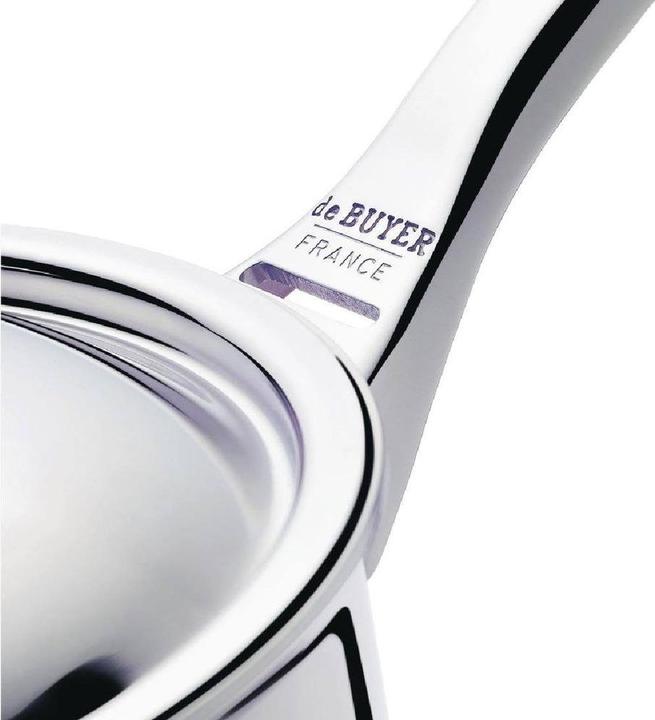 Actual product image de Buyer Affinity frying pan uncoated induction (28 cm, Frying pan, Stainless steel)