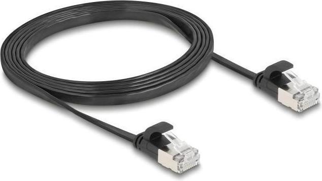 Produktbild Delock RJ45 Flachband Patchkabel Stecker zu Stecker Cat.6A 1 (U/FTP, CAT6a, 1.50 m)