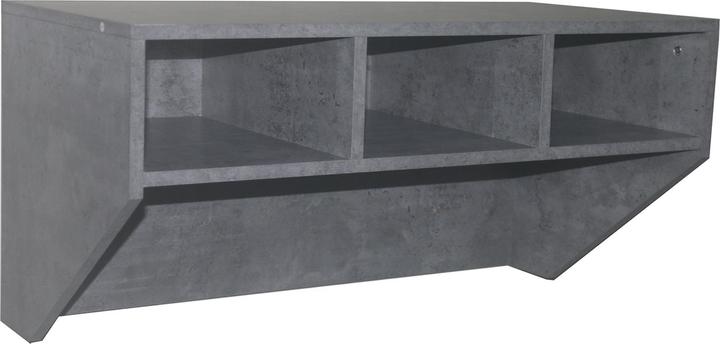 HTI-Living Wandschreibtisch Thekla Beton (80 x 40 x 40 cm)