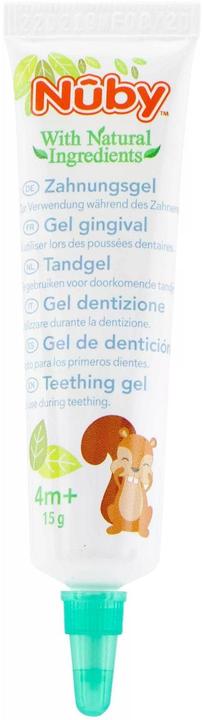 Actual product image Nuby All Natural Teething Gel with Beissnuggi
