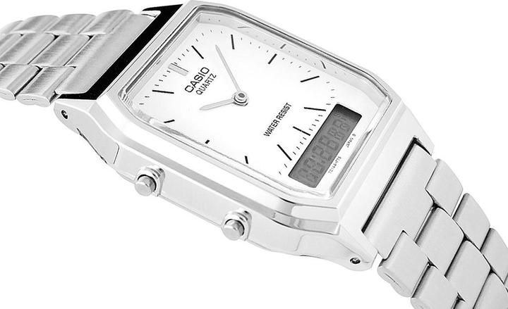 Image du produit Casio Vintage Aq-230a (Montre analogique, Montre numérique, 27.80 mm)