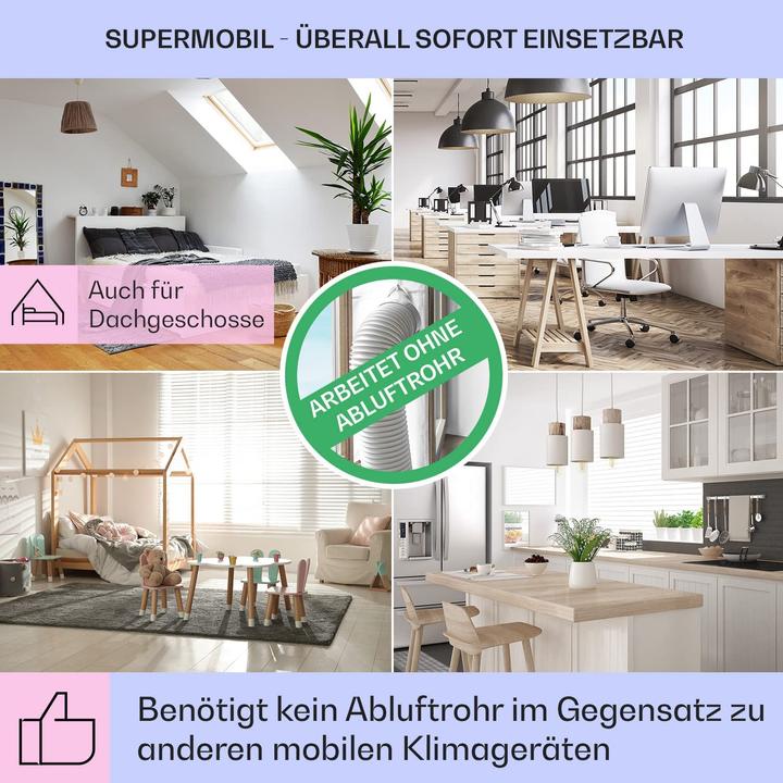 Produktbild Klarstein Klimagerät Pechschwarz