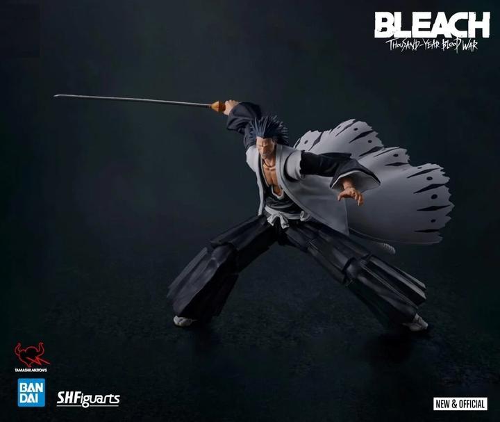 Actual product image Tamashii Nation Bleach: Thousand-Year Blood War S.H. Figuarts Action Figure Kenpachi Zaraki 17 cm