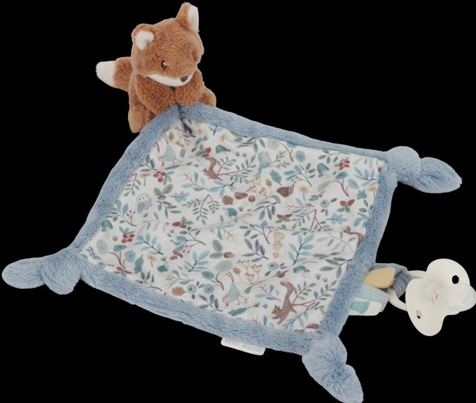 Actual product image Little Dutch Cuddle cloth fox Forest Friends GRS colourful