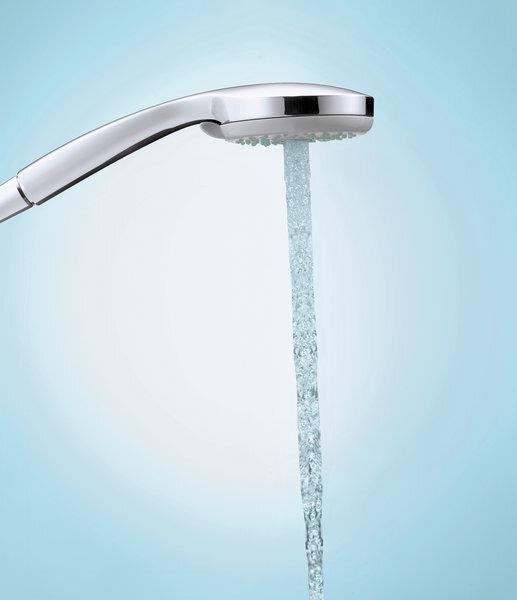 Produktbild hansgrohe HG Handbrause CROMA 100 MULTI DN 15 EcoSmart Version 9 l/min chrom (3 Strahlarten, 19 l/min)