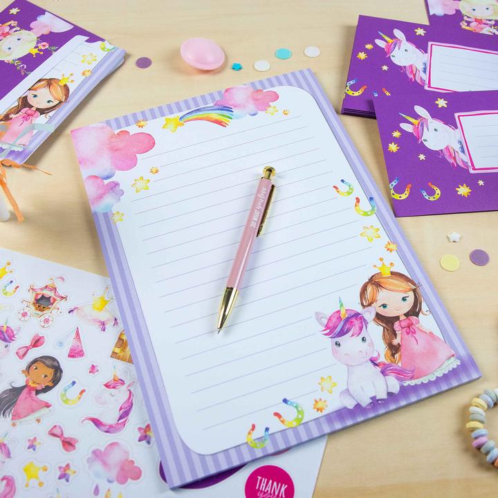 Image du produit Papierdrachen Bloc-notes - Licorne - Set 2 (A4)