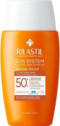 Rilastil Sun System Water Touch Comfort Moisturising Face Fluid SPF 50 50ml (Sonnenlotion, SPF 50+, 50 ml)