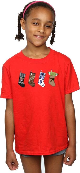 Produktbild Star Wars Christmas Stockings TShirt Mädchen (152, 158)