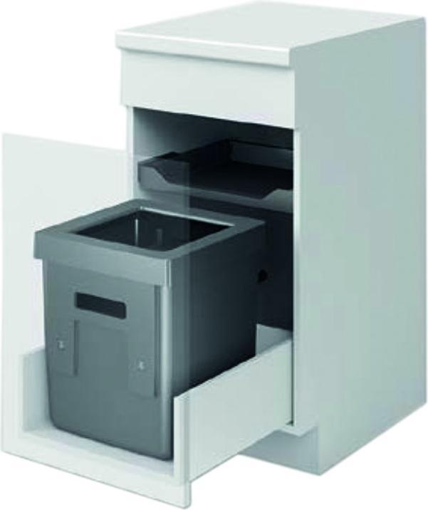 Peka Metall Abfall-Einsatzsystem PEKA Oeko Universal 40 (40 l)