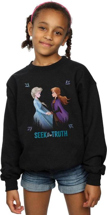 Produktbild Disney Frozen 2 Elsa And Anna Seek The Truth Sweatshirt Mädchen (152, 158)