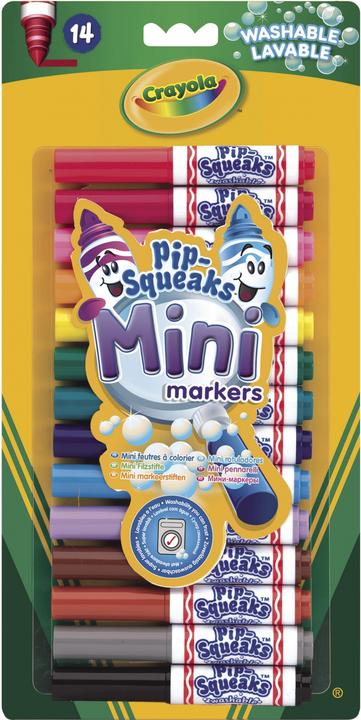 Produktbild Crayola 14 Mini Filzstifte (Mehrfarbig, 14 x)