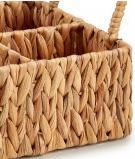 Giftdecor rectangular straw organizer with 3 holes
