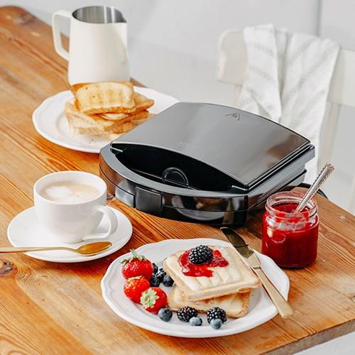 Produktbild Adler Sandwich Maker | AD 3069 | 750 W | Number of plates 1 | Black (EU-Stecker)