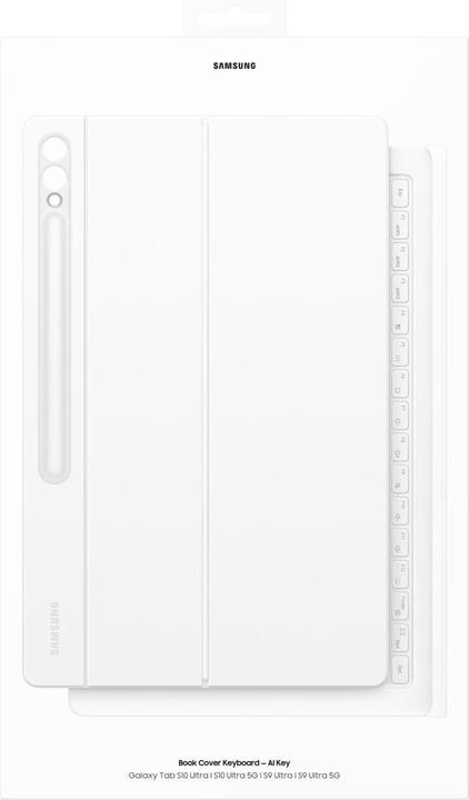 Immagine prodotto Samsung Tastiera Book Cover (DE, Galaxy Tab S10 Ultra, Galaxy Tab S9 Ultra)