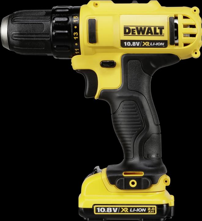 Immagine prodotto DeWalt Trapano avvitatore a batteria DCD710D2F-QWDE 10.8V XR in custodia (Batteria ricaricabile)