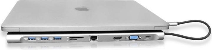 Actual product image JCPAL USB-C Ultra slim dock (USB-C, 4 Ports)