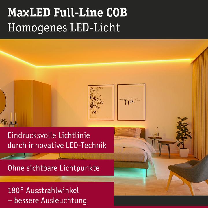 Image du produit Paulmann MaxLED 1000 Full-Line COB Stripe Set (RGBW, 300 cm, Intérieur)