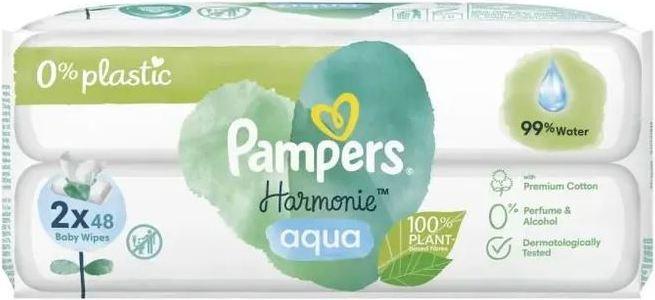 Produktbild Pampers Harmonie Aqua (96 Stück)