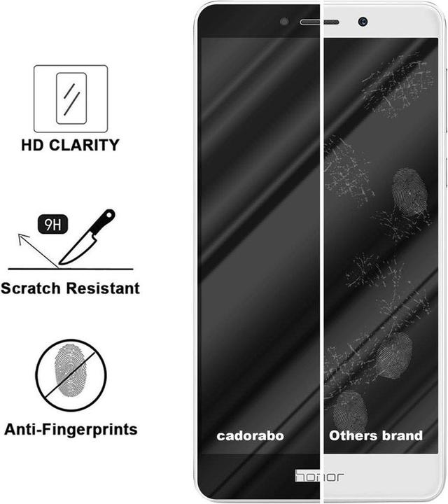 Actual product image Cadorabo Full screen display protection glass (1 Piece, Fee 6X, Mate 9 Lite)