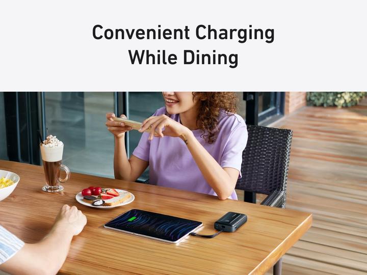 Productafbeelding Anker Zolo Powerbank 10.000mAh Zwart (10000 mAh, 30 W)