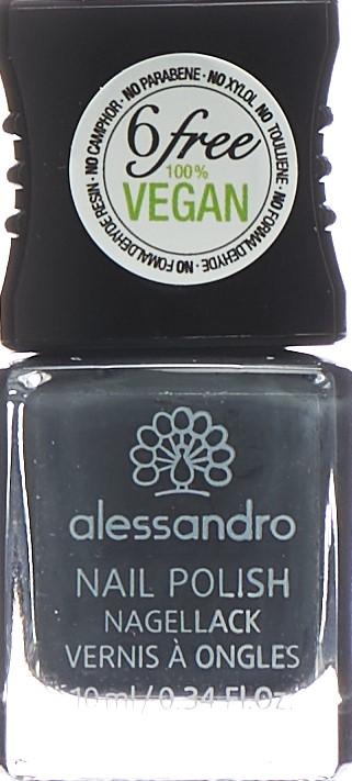 Actual product image Alessandro Nail Polish (76 New York Grey, Colour paint)