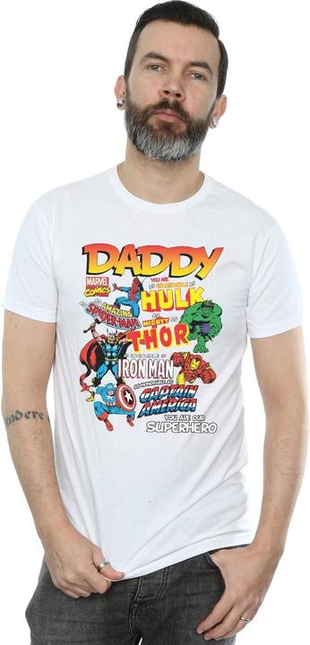 Immagine prodotto Our Dad Superhero Maglietta Uomo (L)