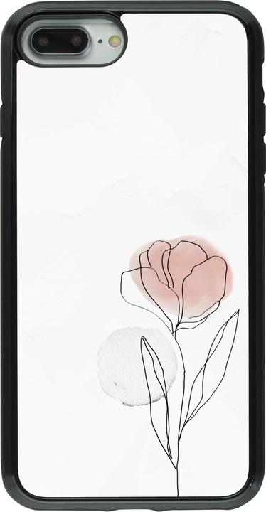Actual product image PhoneLook Cover Hybrid Armor black Spring 23 minimalist flower (Apple iPhone 7 Plus)