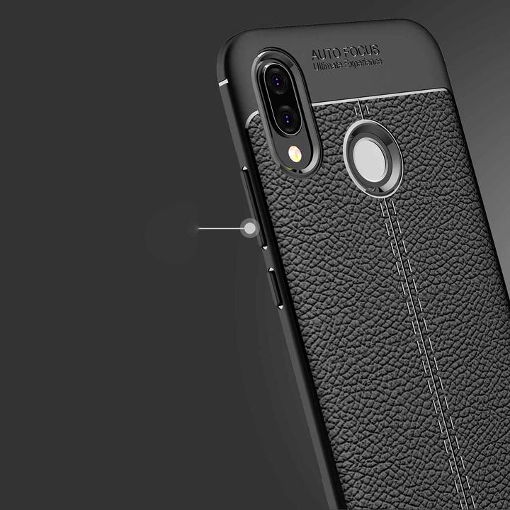 Image du produit Cadorabo TPU Cover similicuir structure (Huawei Nova 3E)