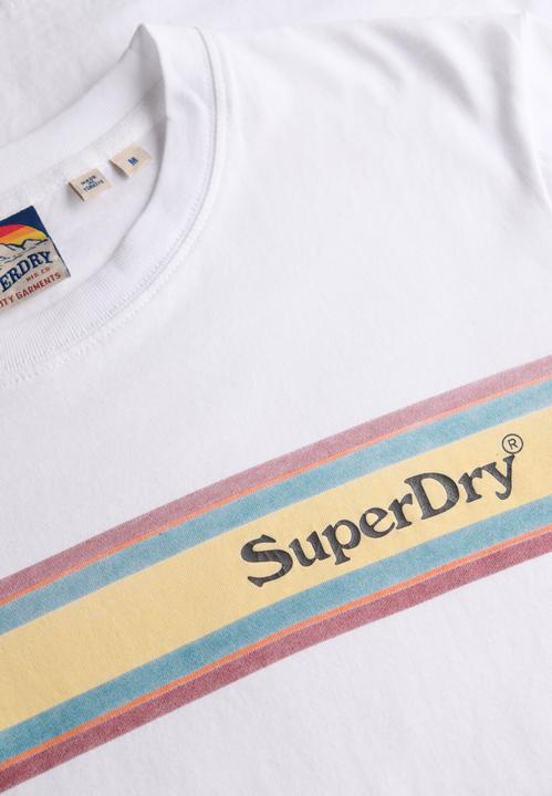 Produktbild Superdry Lässiges Venue T-Shirt mit Streifen und Logo (S)