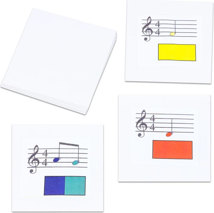 Produktbild Betzold Blankokarten für Pocket Cube, klein (9 x 9 cm)