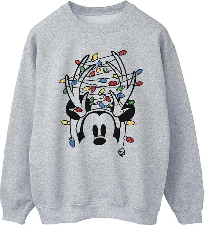 Produktbild Disney Mickey Mouse Christmas Head Lights Sweatshirt (XXL)