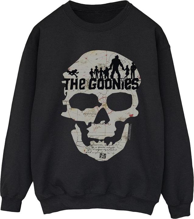 Actual product image Universal Textiles Womens/Ladies Map Skull Sweatshirt (M)