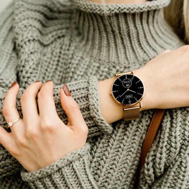 Produktbild Xcoast SIONA 2 Smartwatch 42mm Schwarz, Roségold (42 mm)