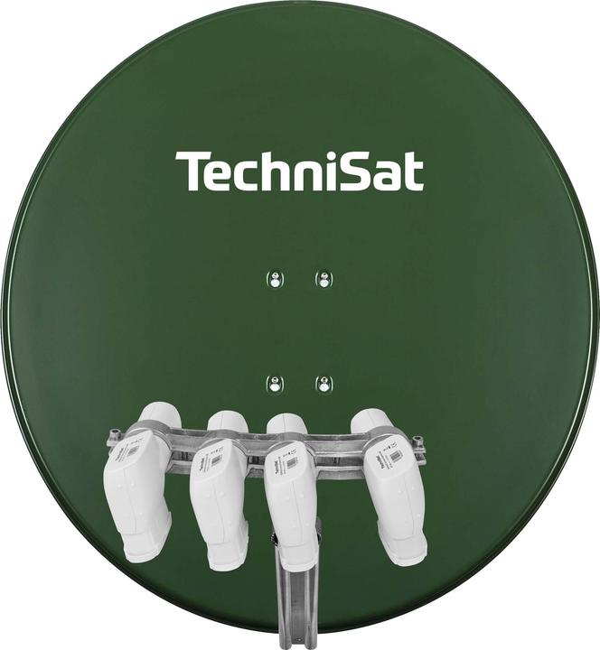 Produktbild TechniSat Skytenne GRÜN, Quatro (Mehr Teilnehmer-Empfangssystem) (Parabolantenne, DVB-T / -T2)
