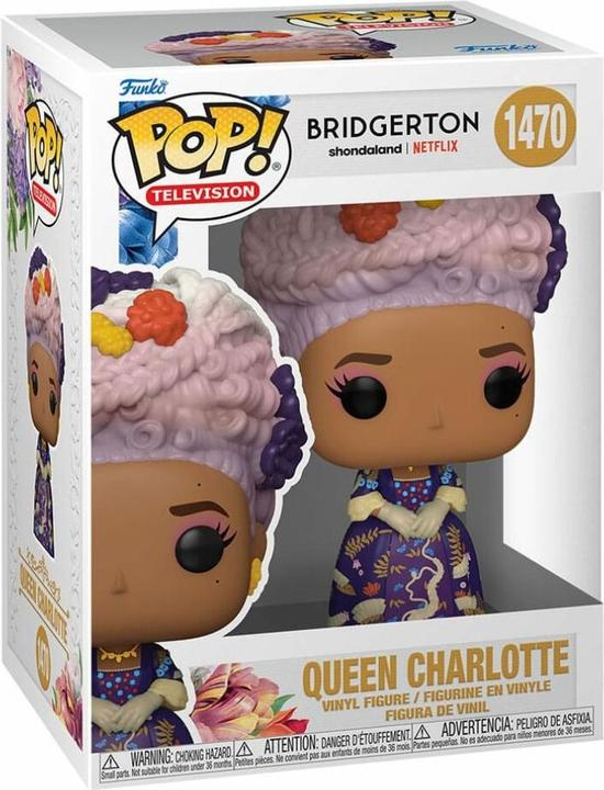 Produktbild Funko Bridgerton POP! TV Vinyl Figur Queen Charlotte 9 cm