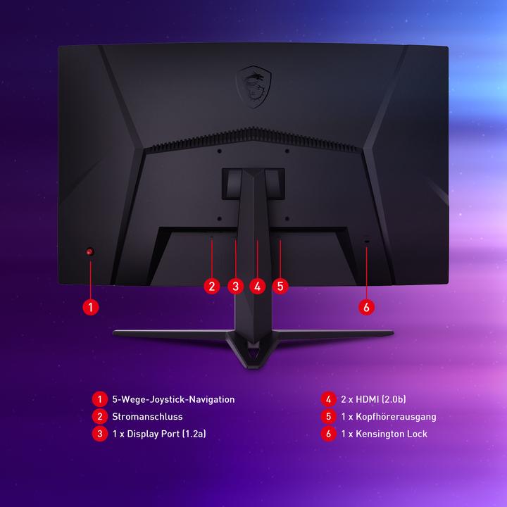 Image du produit MSI Optix G27CQ4DE E2 (2560 x 1440 pixels, 27")